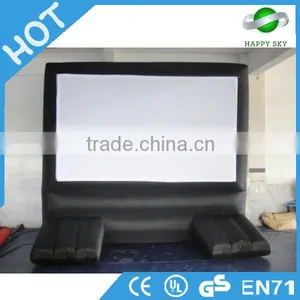 Factory Price Inflatable Projection Screen,inflatable Big Screen,inflatable Moving Screen thumbnail-1