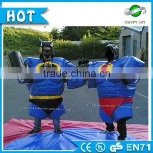 Top Selling 0.45mm PVC Inflatable Sumo Wrestling Suits for Sale thumbnail-5