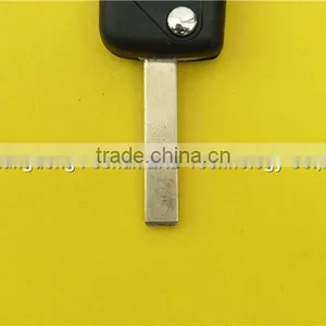 New Style 2 Button Flip Remote Car Key Case Suit for Peugeot Citroen thumbnail-4