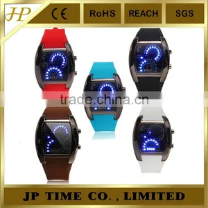 OEM Customer Logo Making as Customize Watch Touch Led Watch thumbnail-3
