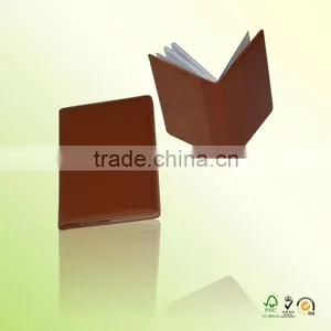 Simple Design Faux Leather Notebook thumbnail-1