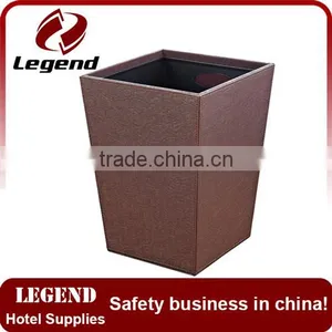 Leatherette Recycling Waste Bin Hotel Room thumbnail-5
