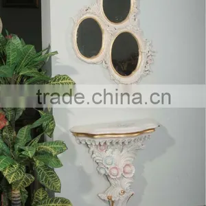 Classical Bedroom Furniture- Royalty Classic Solid Wood Handcraft Console Table thumbnail-2