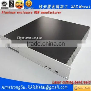 XAX20Alu Non Standard Custom Made Plate Aluminium Integrated Automatic Device Enclosure thumbnail-2