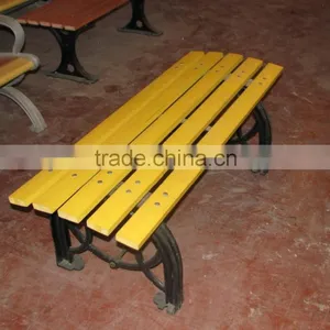 Garden Bench Cast Iron Garden Chairs Outdoor Wooden Furnitur thumbnail-2