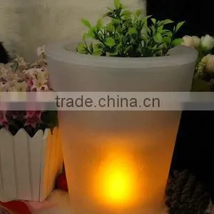 ABS&PS LED Flowerpot Light Water Proof LED VASE Color Changing for Indoor Decoration thumbnail-3