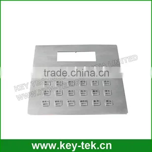 18 Keys Dot Matrix Backlight Metal Numeric Keypad thumbnail-1