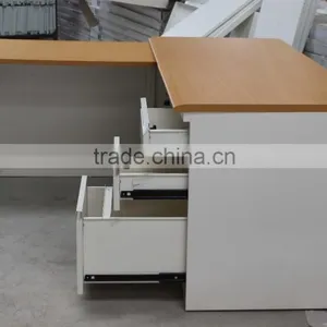 Simple Design Fashion Hot Sale Stainless Steel Home Office Computer Desk thumbnail-5
