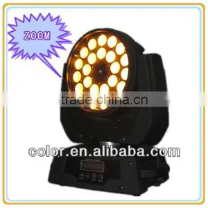 24pcs 15W RGBWA 5 in 1 Zoom Led Moving Head Made in China thumbnail-1