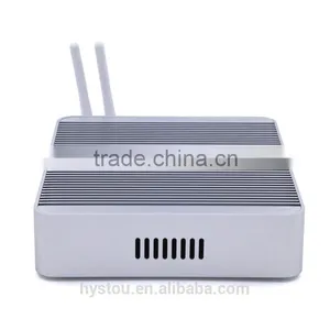 New Product Mini PC Barebone System Intel Core i3 4158u 2.0G Fanless Desktop Computer i3 Windows Ubuntu Dual NIC 2 Lan thumbnail-3