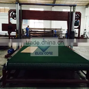 2014 Automatic Horizontal Foam Cutting Machine(Conveyor Belt + Vacuum System) thumbnail-1