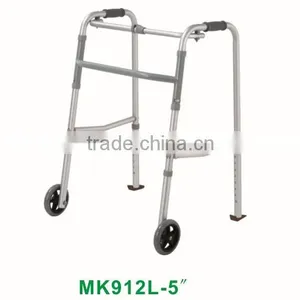 Wholesale Aluminum Folding Walker|rollator With Two Wheels thumbnail-1