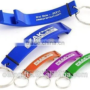 Hot Aluminium Keychain Bottle Opener With Custom Logo thumbnail-1