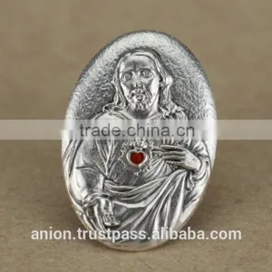 Jesus Christ Oval Icon Accessory thumbnail-2