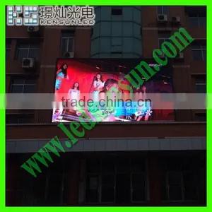 Outdoor P10 Full Color Wall Mounted Led Screen thumbnail-1