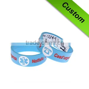 Rubber Wristbands With Message Customized thumbnail-1