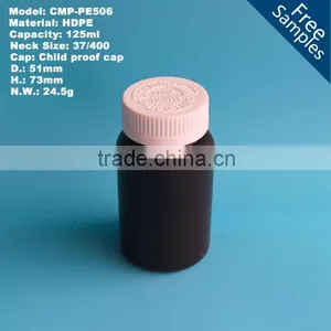 Factory Direct Sale Round Hdpe Pill Bottle for Sale thumbnail-1