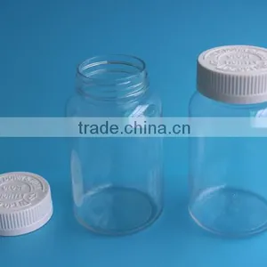 200ml PET Plastic Wide Mouth Transparent Medicine Pharmaceutical Packaging Bottle ,200cc Pill Bottle With Child-proof Cap Quality Choice thumbnail-3