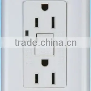 GFCI Duplex Receptacle, 15A,125V AC,60Hz. thumbnail-1