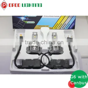 Bright 6th DIY Color 3000LM 9004 Led Motorcycle Headlight thumbnail-5