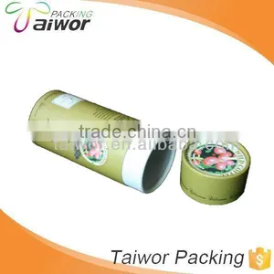 Custom Round Tea Box Cylinder Paper Packaging Box thumbnail-2
