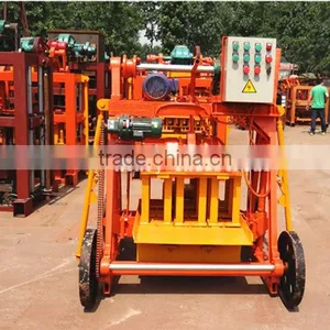 QMY4-45 New Premium Hollow Block Forming Machine Concrete Cement Block Making Machine Price in India thumbnail-1