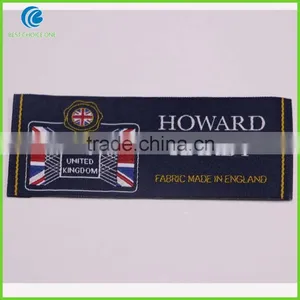 Wholesale Garment Woven Label/Tag/Customized Clothing Silk Screen Printing Label thumbnail-2