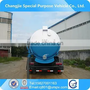 Good Price High Quality Independent Export 4*2 Fecal & Sewage Suction Truck thumbnail-2