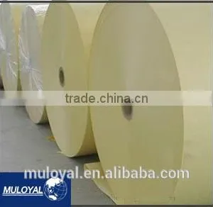 Ivory Paper Jumbo Roll Woodfree Offset Printing for Notebooks thumbnail-1