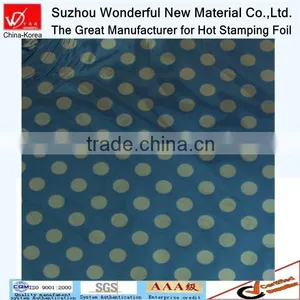 Dot Pattern With Black and White Color Hot Stamping Foil for Fabric thumbnail-3