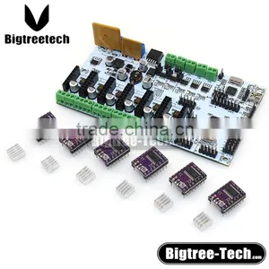 BIQU 2016 Highest Demand Products 3D Printer Kits Mother Board RepRap Rumba Board With 6pcs DRV8825 Stepper Driver thumbnail-1