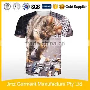 Print T-shirts Custom Desgin Sublimation t Shirt Whole Digital Shirts thumbnail-1