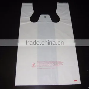HDPE T-SHIRT PLASTIC BAG/VEST CARRIER PLASTIC BAG thumbnail-3