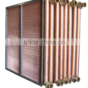 Copper Fin Tube Air Heater Heat Exchanger thumbnail-2