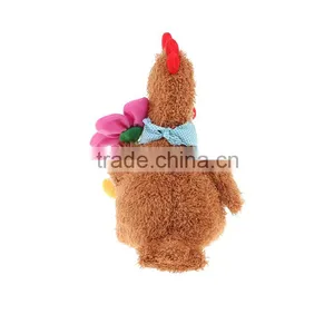 Custom Cute Stuffed Plush Farm Animal Chicken Toys For Kids thumbnail-5