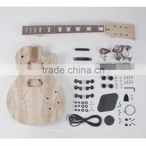 High Quality Customer Diy Unfinished Electric Guitar Kit thumbnail-1