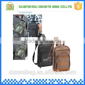 Factory Wholesale Plain Sling Strap Vintage Blank Backpack thumbnail-2