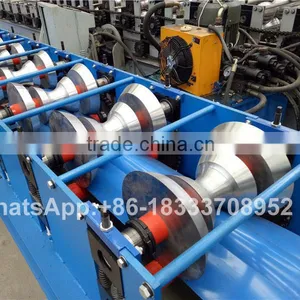 New Model Roof Tile PPGI GI Ridge Cap Roll Forming Machine thumbnail-3