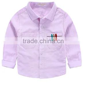 The Boy Embroidery Wholesale Cartoon Cotton Long Sleeve Shirt thumbnail-2