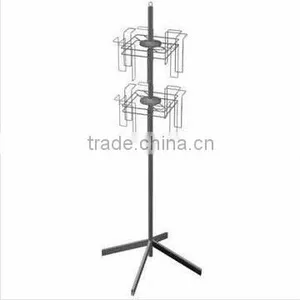 Rolling 4 Tier Metal Calendar Display Holder Stand Language Option French thumbnail-1