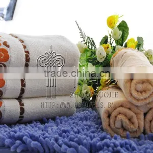 Bamboo Towel/bamboo Bath Towel/bamboo Fiber Towel in Stock thumbnail-1