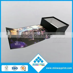 2014 Hot Sale Matte Lamination Handmade Rigid Cardboard Box Paper Gift Box With Lid Fasion Style thumbnail-5