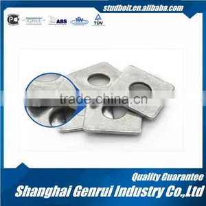 High Quality Zinc Plated Steel Flat Square Washer Din436 thumbnail-6