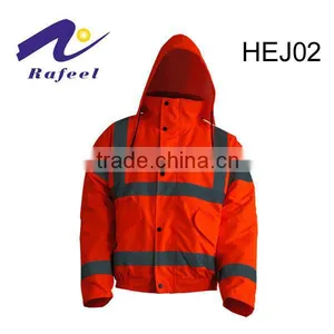 Hi-vis Waterproof Reflective Safety Jacket thumbnail-1