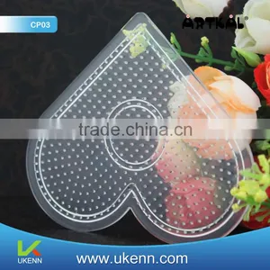 TOP 1 ARTKAL Intelligent Toy Small Heart Shape Pegboard for 2.6mm Perler Beads thumbnail-3