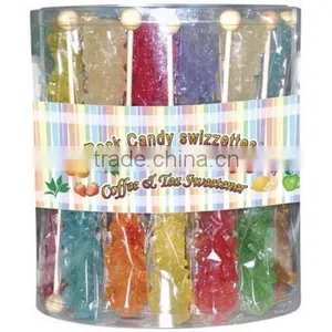Assorted Rock Candy Stick for Coffie Lolly Rock Crytal Candy thumbnail-1