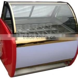 Resturant Business Used Ice Cream Display Ice Cream Showcase thumbnail-1