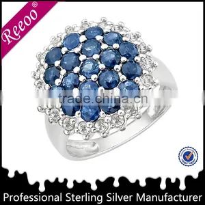 Multi Gemstone Turkish Silver Jewelry Istanbul Grand Bazaar Rings thumbnail-1