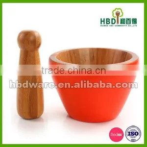 Bamboo Mortar and Pestle thumbnail-5