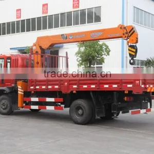5 Ton Truck Mounted Crane SQ5S3 High Quality 125Kn.m at 2.5 m Crane Truck on Sale Truck Crane thumbnail-1